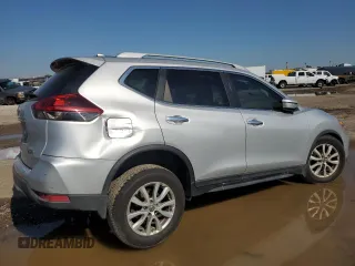 2019 Nissan Rogue SV with VIN 5N1AT2MTXKC827495, listed as a Copart auction lot 50581435 with 103,692 mi miles and Salvage Title. Bid and sale history available at carsss.com. Image 3.