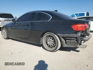 2012 BMW 3 Series 328i with VIN WBAKE5C58CE756212, listed as a Copart auction lot 46983495 with 161,485 mi miles and Salvage Title. Bid and sale history available at carsss.com. Image 2.