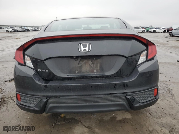 2018 Honda Civic Coupe LX with VIN 2HGFC4B58JH304886, listed as a Copart auction lot 44193085 with 112,353 mi miles and Salvage Title. Bid and sale history available at carsss.com. Image 6.