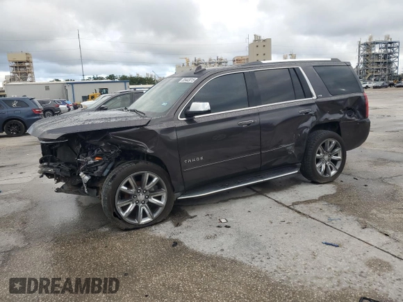 2016 Chevrolet Tahoe LTZ with VIN 1GNSCCKC4GR189046, listed as a Copart auction lot 55443015 with Not provided miles and Salvage title. Bid and sale history available at DreamBid. Image 1.