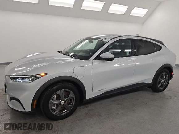 2021 Ford Mustang Mach-E Select with VIN 3FMTK1RM7MMA60441, listed as a Copart auction lot 58746205 with 23,321 mi miles and Clean title. Bid and sale history available at DreamBid. Image 1.