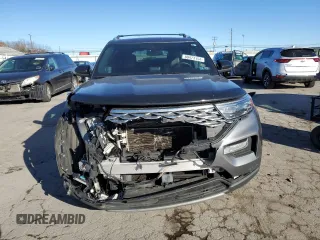 2022 Ford Explorer Platinum with VIN 1FM5K8HW9NNA06098, listed as a Copart auction lot 80473154 with 163,613 mi miles and Salvage Title. Bid and sale history available at carsss.com. Image 5.