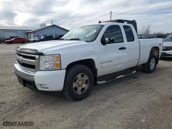 2007 Chevrolet Silverado 1500 Work Truck with VIN 2GCEC19C071640255, listed as a Copart auction lot 48654035 with 285,589 mi miles and Salvage Title. Bid and sale history available at carsss.com. Image 1.