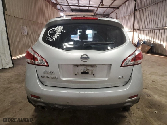 2012 Nissan Murano SL with VIN JN8AZ1MU0CW107956, listed as a Copart auction lot 43048825 with 176,423 mi miles and Clean Title. Bid and sale history available at carsss.com. Image 6.