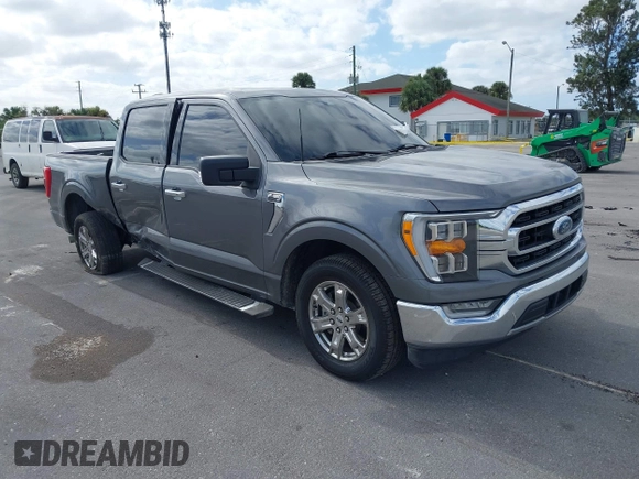2021 Ford F-150 XL with VIN 1FTEW1CPXMFD00974, listed as a IAAI auction lot 41093772 with 112,890 mi miles and . Bid and sale history available at carsss.com. Image 1.