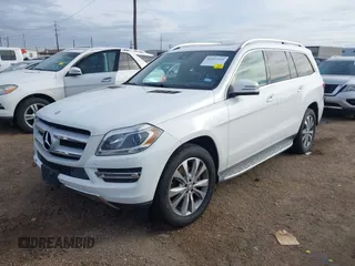 2016 Mercedes-Benz GL with VIN 4JGDF6EE4GA658928, listed as a IAAI auction lot 41407244 with 95,372 mi miles. Bid and sale history available at carsss.com. Image 2.