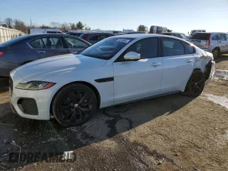 2021 Jaguar XF R-Dynamic SE with VIN SAJBL4GX4MCY88638, listed as a Copart auction lot 43249684 with 15,289 mi miles. Bid and sale history available at carsss.com. Image 1.