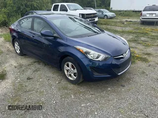 2015 Hyundai Elantra SE z VIN 5NPDH4AE5FH606126, wystawiony jako IAAI lot #42447648 z przebiegiem Nie podano mil oraz . Historia ofert i sprzedaży dostępna na DreamBid. Obrazek 1.