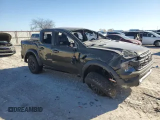 2024 Ford Ranger Raptor with VIN 1FTER4LR0RLE63278, listed as a Copart auction lot 86974754 with 1,018 mi miles and Non Repairable. Bid and sale history available at carsss.com. Image 4.