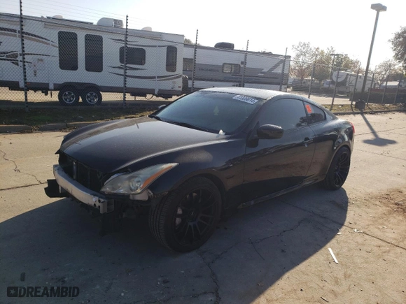 2009 Infiniti G37 Coupe Journey with VIN JNKCV64E59M601738, listed as a Copart auction lot 83339814 with NaN miles and Salvage Title. Bid and sale history available at carsss.com. Image 1.