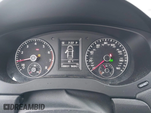 2013 Volkswagen Jetta GLI Autobahn with VIN 3VW4A7AJ3DM273190, listed as a IAAI auction lot 41885420 with 108,031 mi miles and . Bid and sale history available at DreamBid. Image 7.