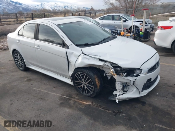 2017 Mitsubishi Lancer ES with VIN JA32V2FW3HU009019, listed as a IAAI auction lot 41852166 with 79,290 mi miles. Bid and sale history available at carsss.com. Image 1.
