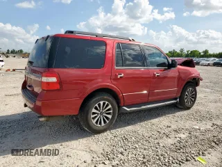 2017 Ford Expedition XLT with VIN 1FMJU1HT8HEA25610, listed as a Copart auction lot 61426525 with 141,409 mi miles and Salvage title. Bid and sale history available at DreamBid. Image 3.