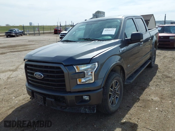 2017 Ford F-150 XL with VIN 1FTEW1EP5HFC13843, listed as a IAAI auction lot 41846415 with 125,277 mi miles. Bid and sale history available at carsss.com. Image 18.