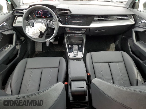 2022 Audi A3 Premium with VIN WAUAUDGY1NA094044, listed as a Copart auction lot 54459703 with 1,465 mi miles. Bid and sale history available at carsss.com. Image 8.