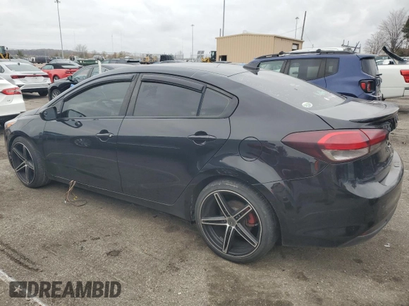 2017 Kia Forte S with VIN 3KPFL4A72HE040376, listed as a Copart auction lot 80709694 with 57,982 mi miles and Clean Title. Bid and sale history available at DreamBid. Image 2.