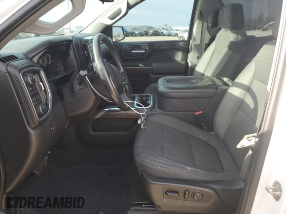 2021 Chevrolet Silverado 1500 RST with VIN 3GCUYEET4MG159681, listed as a Copart auction lot 47451705 with 107,966 mi miles and Salvage Title. Bid and sale history available at carsss.com. Image 7.
