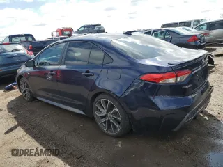 2022 Toyota Corolla SE with VIN 5YFS4MCE3NP116527, listed as a Copart auction lot 49417575 with 35,907 mi miles and Salvage Title. Bid and sale history available at carsss.com. Image 2.