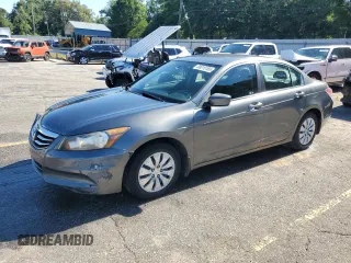 2011 Honda Accord LX with VIN 1HGCP2F3XBA013486, listed as a Copart auction lot 59016165 with 141,896 mi miles and Salvage title. Bid and sale history available at DreamBid. Image 1.