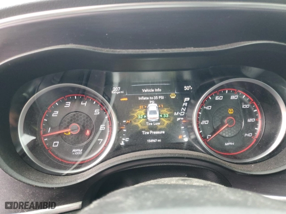 2017 Dodge Charger SE with VIN 2C3CDXBG6HH576000, listed as a Copart auction lot 46598275 with 154,967 mi miles and Salvage Title. Bid and sale history available at carsss.com. Image 9.