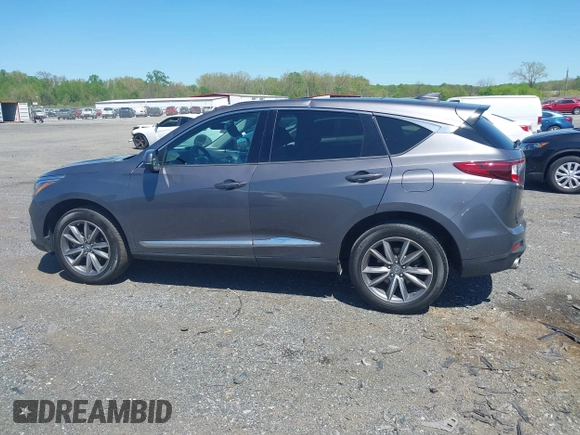2020 Acura RDX Technology with VIN 5J8TC2H54LL019140, listed as a IAAI auction lot 42102793 with 56,519 mi miles and . Bid and sale history available at DreamBid. Image 14.