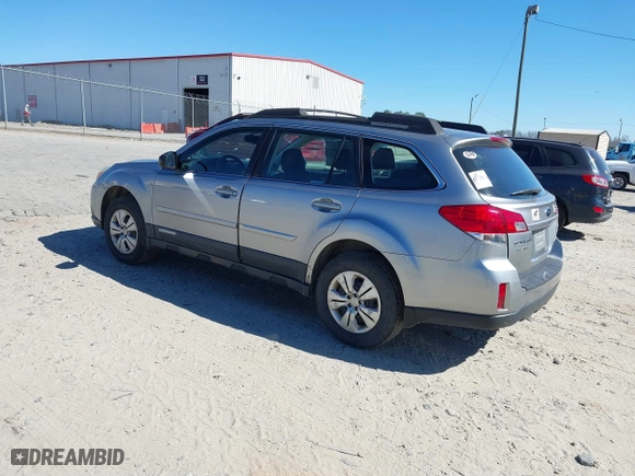 2011 Subaru Outback 2.5i with VIN 4S4BRBAC9B1341974, listed as a IAAI auction lot 41693877 with 337,459 mi miles. Bid and sale history available at carsss.com. Image 3.