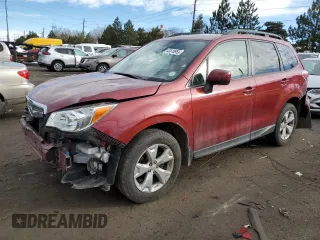 2016 Subaru Forester 2.5i Premium with VIN JF2SJADC2GH414684, listed as a Copart auction lot 43618855 with 51,574 mi miles and Salvage Title. Bid and sale history available at carsss.com. Image 1.