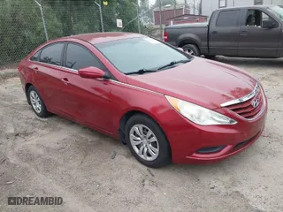 2013 Hyundai Sonata GLS with VIN 5NPEB4AC8DH563659, listed as a IAAI auction lot 42030861 with 80,170 mi miles. Bid and sale history available at carsss.com. Image 1.