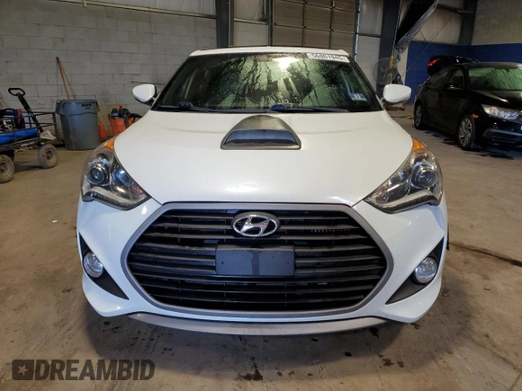 2016 Hyundai Veloster Turbo z VIN KMHTC6AEXGU279229, wystawiony jako Copart lot #56861945 z przebiegiem 72 768 mil mil oraz Szkoda całkowita • Salvage title. Historia ofert i sprzedaży dostępna na DreamBid. Obrazek 5.