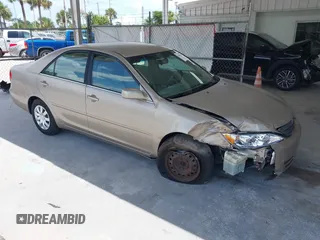 2004 Toyota Camry LE with VIN 4T1BE32KX4U826259, listed as a IAAI auction lot 42478347 with 186,251 mi miles and . Bid and sale history available at DreamBid. Image 1.