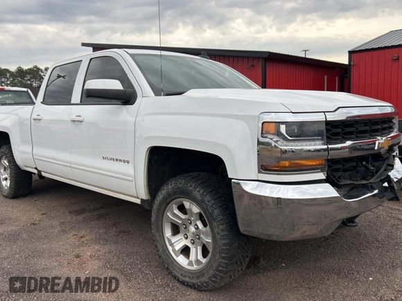 2017 Chevrolet Silverado 1500 LT with VIN 1GCUKREC0HF183203, listed as a Copart auction lot 47497405 with 163,474 mi miles and Clean Title. Bid and sale history available at DreamBid. Image 1.