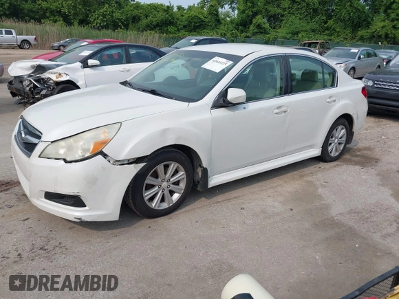 2011 Subaru Legacy Premium with VIN 4S3BMBC67B3249857, listed as a IAAI auction lot 42441235 with 185,693 mi miles and . Bid and sale history available at DreamBid. Image 2.