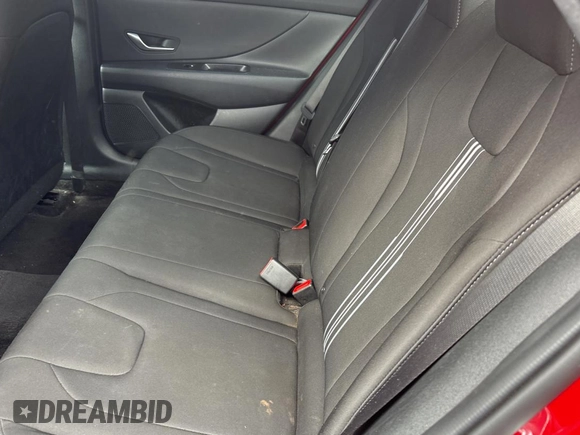 2023 Hyundai Elantra SEL with VIN KMHLM4AG7PU380473, listed as a Copart auction lot 56300615 with 27,864 mi miles and Clean Title. Bid and sale history available at DreamBid. Image 6.