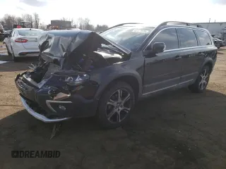 2014 Volvo XC70 T6 with VIN YV4902BZ3E1185741, listed as a Copart auction lot 46597075 with 98,149 mi miles and Salvage Title. Bid and sale history available at DreamBid. Image 1.