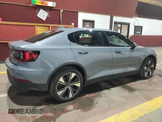 2023 Polestar 2 z VIN YSMEG3KA9PL144071, wystawiony jako Copart lot #55945045 z przebiegiem 28 394 mil mil oraz Tytuł czysty. Historia ofert i sprzedaży dostępna na DreamBid. Obrazek 3.