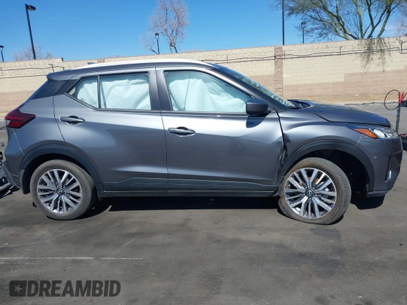 2024 Nissan Kicks SV with VIN 3N1CP5CV4RL541794, listed as a IAAI auction lot 41711511 with 13,926 mi miles. Bid and sale history available at carsss.com. Image 13.