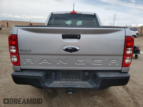 2020 Ford Ranger XL with VIN 1FTER4FH7LLA94011, listed as a Copart auction lot 59623335 with 62,892 mi miles and Salvage title. Bid and sale history available at DreamBid. Image 6.