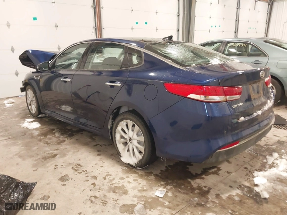 2017 Kia Optima EX with VIN 5XXGU4L31HG152217, listed as a IAAI auction lot 41726906 with 97,681 mi miles. Bid and sale history available at carsss.com. Image 3.