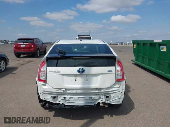 2013 Toyota Prius One with VIN JTDKN3DU3D5642908, listed as a IAAI auction lot 42079977 with 151,986 mi miles and . Bid and sale history available at carsss.com. Image 16.