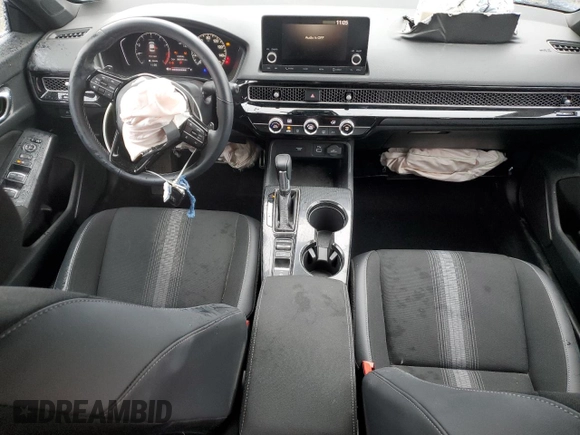 2023 Honda Civic Sport with VIN 2HGFE2F54PH504892, listed as a Copart auction lot 57778685 with 8,109 mi miles and Salvage title. Bid and sale history available at DreamBid. Image 8.