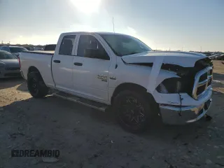 2019 Ram 1500 Classic Tradesman with VIN 1C6RR6FT4KS594611, listed as a Copart auction lot 83687574 with 43,550 mi miles and Salvage Title. Bid and sale history available at carsss.com. Image 4.
