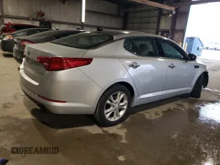 2013 Kia Optima EX with VIN 5XXGN4A72DG090968, listed as a Copart auction lot 44960454 with 140,938 mi miles and Salvage Title. Bid and sale history available at carsss.com. Image 3.