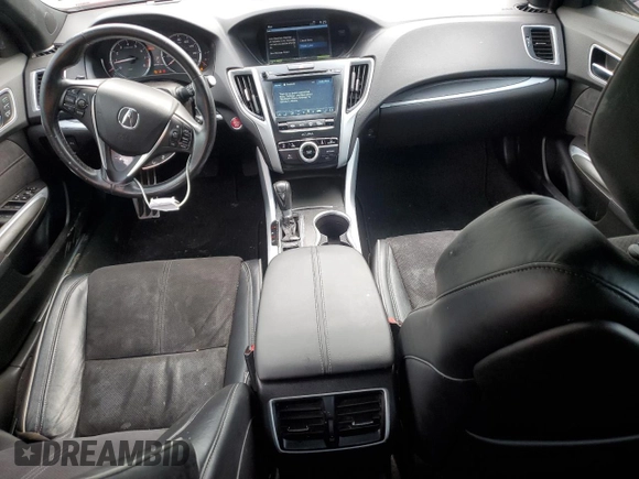 2020 Acura TLX w/A-Spec Pkg with VIN 19UUB1F60LA012131, listed as a Copart auction lot 52073815 with 79,397 mi miles and Salvage title. Bid and sale history available at DreamBid. Image 8.