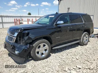 2016 Chevrolet Tahoe LTZ z VIN 1GNSKCKC4GR181659, wystawiony jako Copart lot #61260685 z przebiegiem 120 205 mil mil oraz Czysty tytuł • Clean title. Historia ofert i sprzedaży dostępna na DreamBid. Obrazek 1.