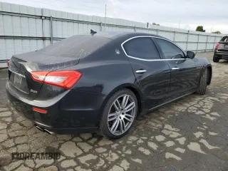 2015 Maserati Ghibli S Q4 with VIN ZAM57RTA8F1150575, listed as a Copart auction lot 38179884 with 59,174 mi miles. Bid and sale history available at carsss.com. Image 3.