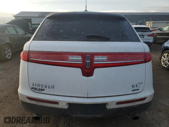 2012 Lincoln MKT EcoBoost with VIN 2LMHJ5AT3CBL55026, listed as a Copart auction lot 82169304 with 119,019 mi miles and Clean Title. Bid and sale history available at DreamBid. Image 6.
