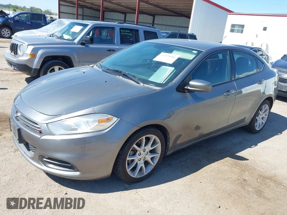 2013 Dodge Dart SXT with VIN 1C3CDFBA2DD184970, listed as a IAAI auction lot 42321046 with 111,480 mi miles and . Bid and sale history available at DreamBid. Image 2.