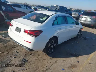 2022 Mercedes-Benz A 220 with VIN W1K3G4EB1NJ364123, listed as a IAAI auction lot 41593062 with 26,746 mi miles and . Bid and sale history available at DreamBid. Image 4.