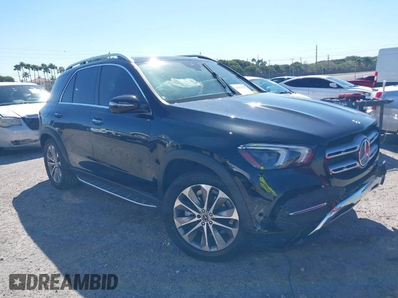 2023 Mercedes-Benz GLE 350 with VIN 4JGFB4KB3PA940237, listed as a IAAI auction lot 41674207 with 33,747 mi miles and . Bid and sale history available at DreamBid. Image 1.