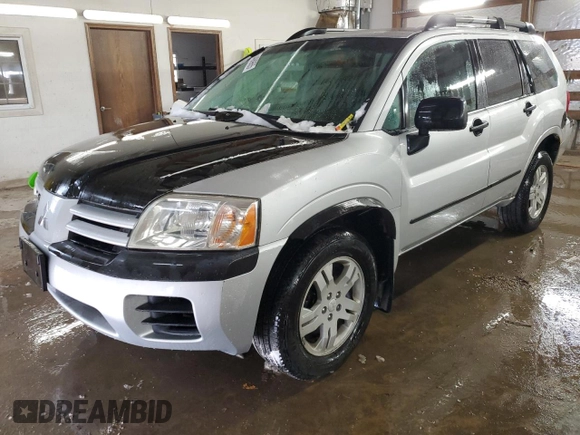 2005 Mitsubishi Endeavor LS with VIN 4A4MN21S55E064939, listed as a Copart auction lot 44689655 with 176,880 mi miles and Salvage Title. Bid and sale history available at carsss.com. Image 1.